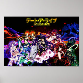 Date A Live Anime Poster