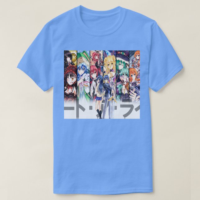 Date A Live Squad T-Shirt (Design Front)