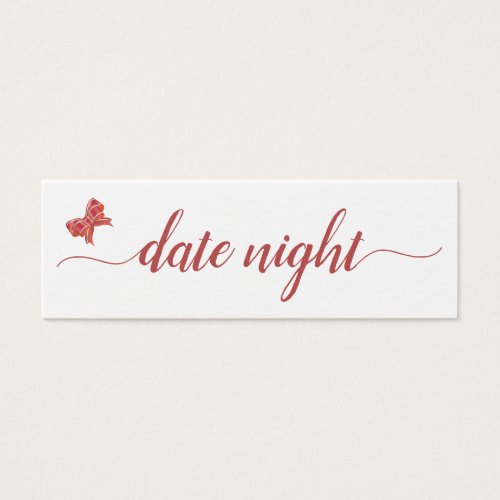 Date Night Bridal Shower Fun Fab Cards