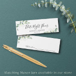 Date Night Ideas Eucalyptus Bridal Shower Wedding<br><div class="desc">Ask guests to write down their date night ideas on these personalized cards.</div>
