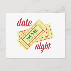 Date Night Postcard
