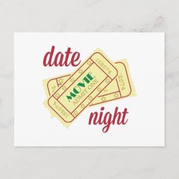 Date Night Postcard by Windmilldesigns at Zazzle