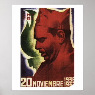 Date of Durruti's death on_Propaganda Poster