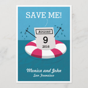 Date Rescue Pun Save The Date