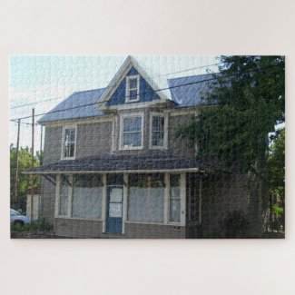 Dated House in Gerrardstown WV Jigsaw Puzzle