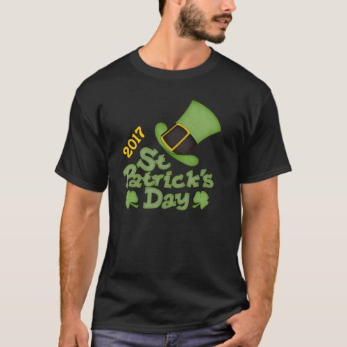 Dated St Patricks Day T_Shirt Template