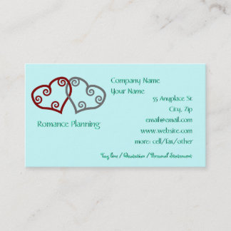 Dating Agency business cards template