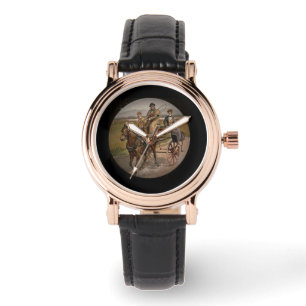 Dating Couple Irish Jaunting Cart Watch