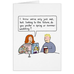 Dating Humor Cartoon Couple Cards