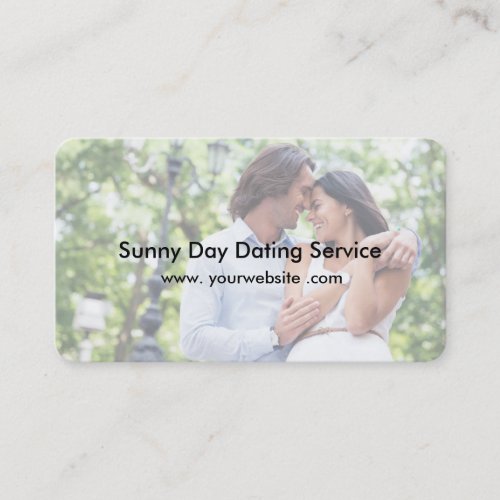 Dating Service Business Card