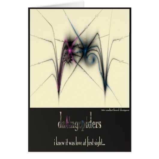 dating spiders cards (Front)