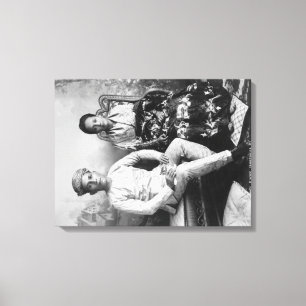 Dato Mandi and Wife in the Philippines Photograp Canvas Print