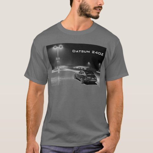 Datsun 240z at night T_Shirt