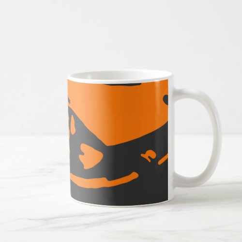 Datsun 240Z Detail Orange on dark Coffee Mug
