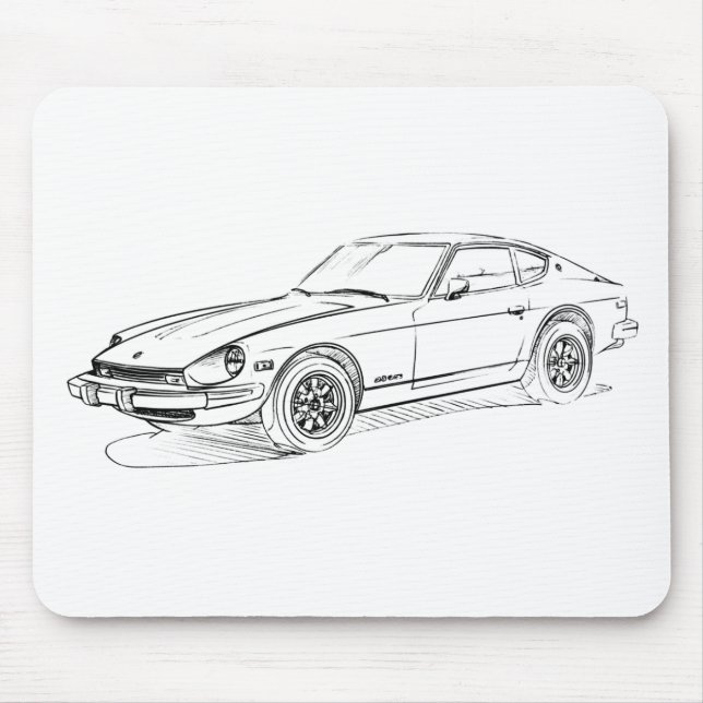 Datsun 280Z Mouse Pad (Front)