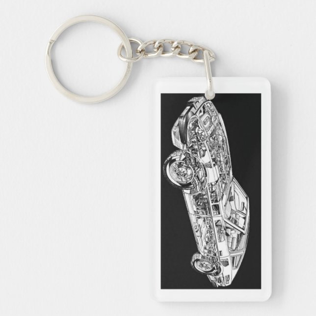 Datsun 280zx keychain (Front)