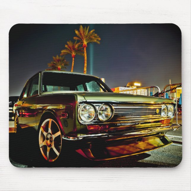 Datsun Bluebird SSS  510 coupe Mouse Pad (Front)