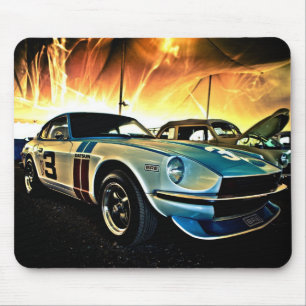 Datsun Z Race car Mouse Pad