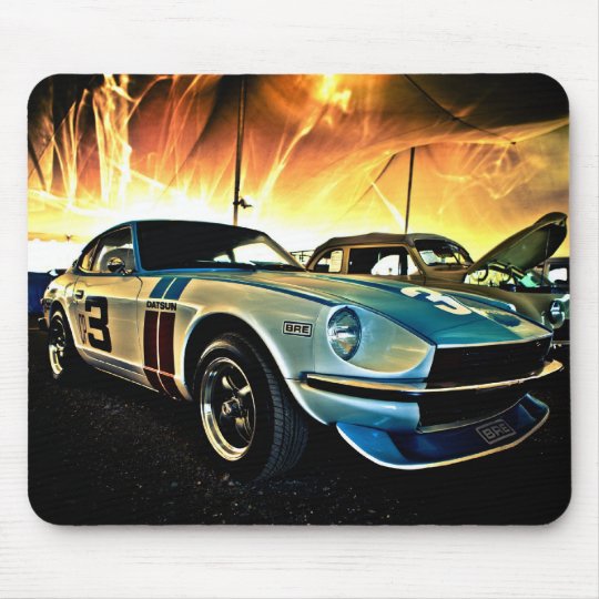 Datsun Z Race Car Mouse Pad