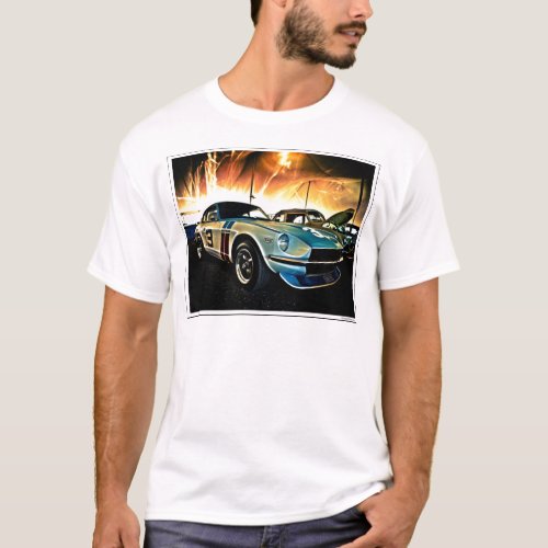 Datsun Z Race car T_Shirt