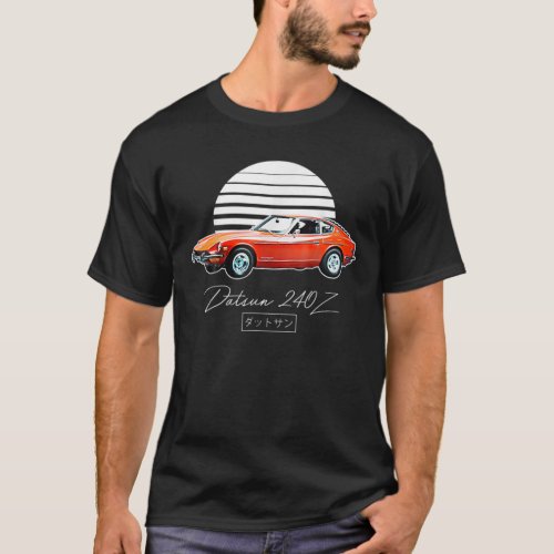 Datsuns 240Z Retro Design T_Shirt