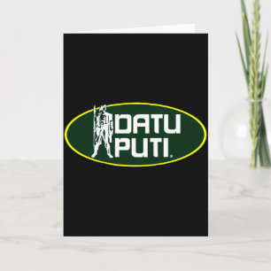 Datu Puti T Shirt Card