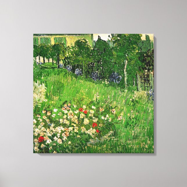 Daubigny's Garden by Van Gogh Canvas Print (Front)