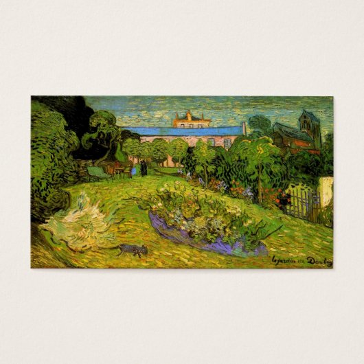 Daubigny's Garden by Vincent van Gogh (Front)