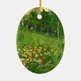 Daubigny's Garden by Vincent van Gogh, Le Jardin Ceramic Ornament