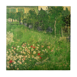 Daubigny's Garden by Vincent van Gogh, Le Jardin Ceramic Tile