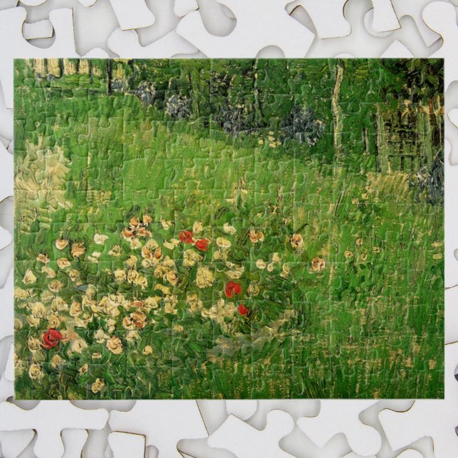 Daubigny's Garden by Vincent van Gogh, Le Jardin Jigsaw Puzzle (Creator Uploaded)