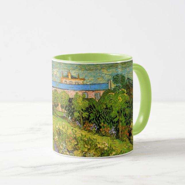 Daubigny's Garden by Vincent van Gogh, Le Jardin Mug (Front Right)