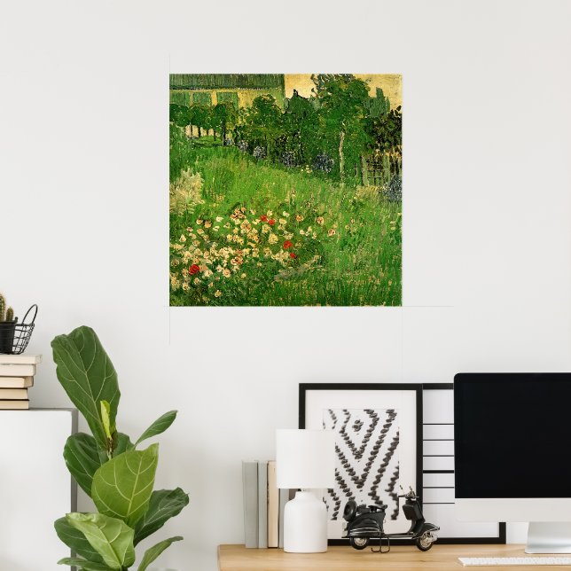 Daubigny's Garden by Vincent van Gogh, Le Jardin Poster (Home Office)