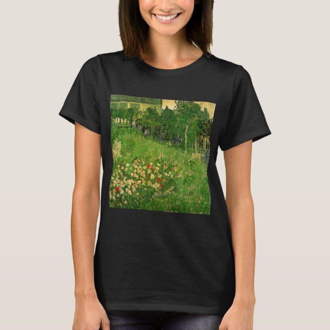 Daubigny's Garden by Vincent van Gogh, Le Jardin T-Shirt (Front)