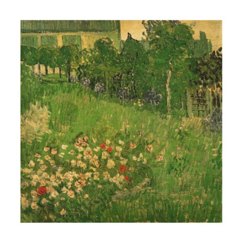 Daubignys Garden by Vincent van Gogh Vintage Art