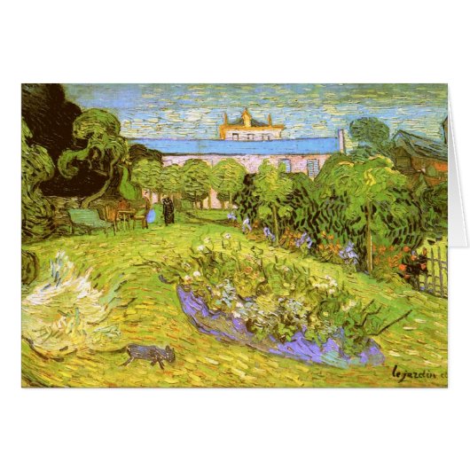 Daubigny's Garden Van Gogh Fine Art Cards (Front Horizontal)