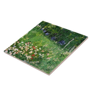 Daubigny's Garden Van Gogh Fine Art Tile