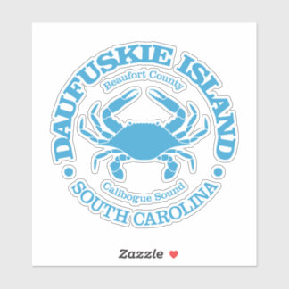 Daufuskie Island (crab) Sticker