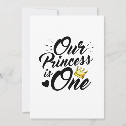 Daughter 1st Birthday Moms Dads Princess Save The Date