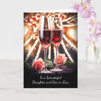 Daughter and Son in Law Husband Anniversary Card