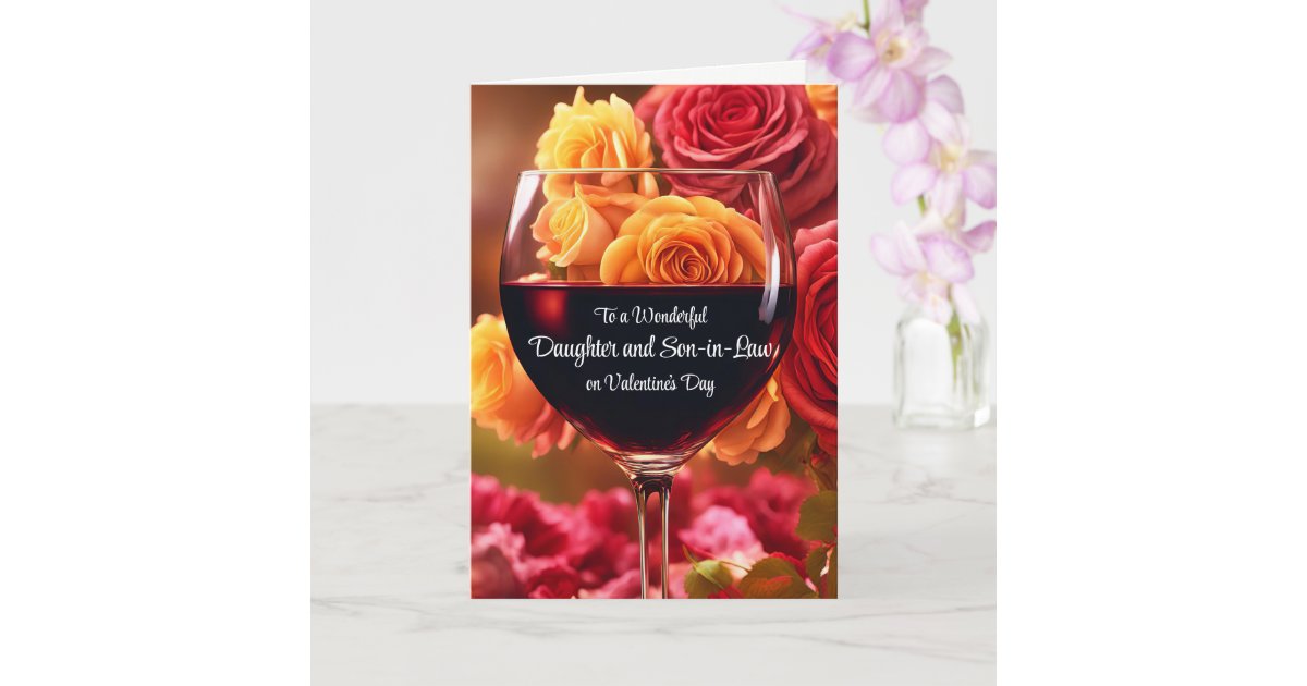 Daughter and Son in Law Valentine's Day Card | Zazzle