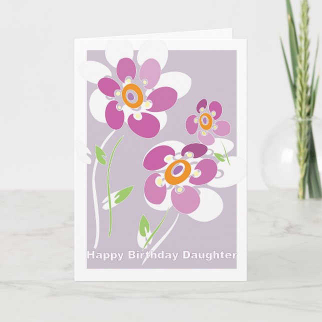 Daughter Birthday Card (Front)