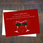 Daughter Birthday Funny Wine  Holiday Card<br><div class="desc">For your wonderful daughter on her birthday! A fun wine themed card that adds humor to her day!</div>