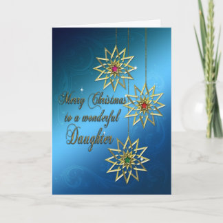 Daughter, Christmas card