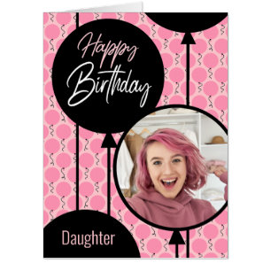 Daughter Custom Birthday Card
