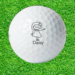 Daughter Doodle Perfect Mother’s Day Golf Balls