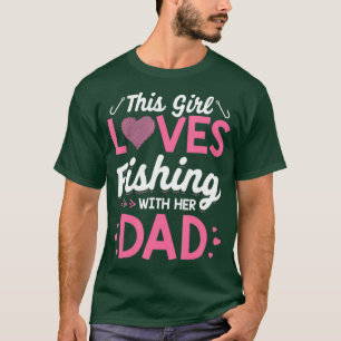 Daughter Fishing Dad Daughter Matching Fishing T-Shirt
