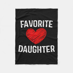 Daughter fleece blanket