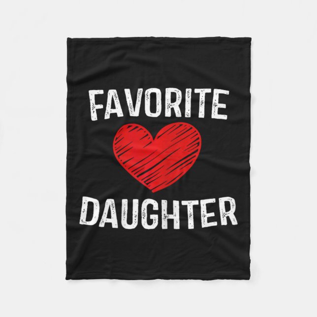 Daughter  fleece blanket (Front)