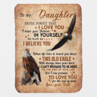 Daughter Gift | Letter To My Daughter From Dad